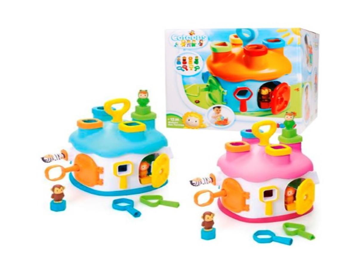 LOTE 023: MIX DE JUGUETES PARA BEBE COTOONS