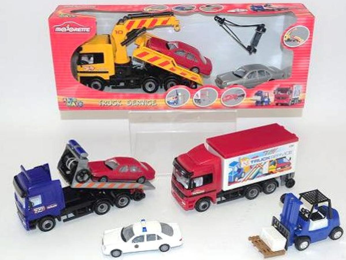 LOTE 026: PISTAS AUTOS Y CAMION DICKIE