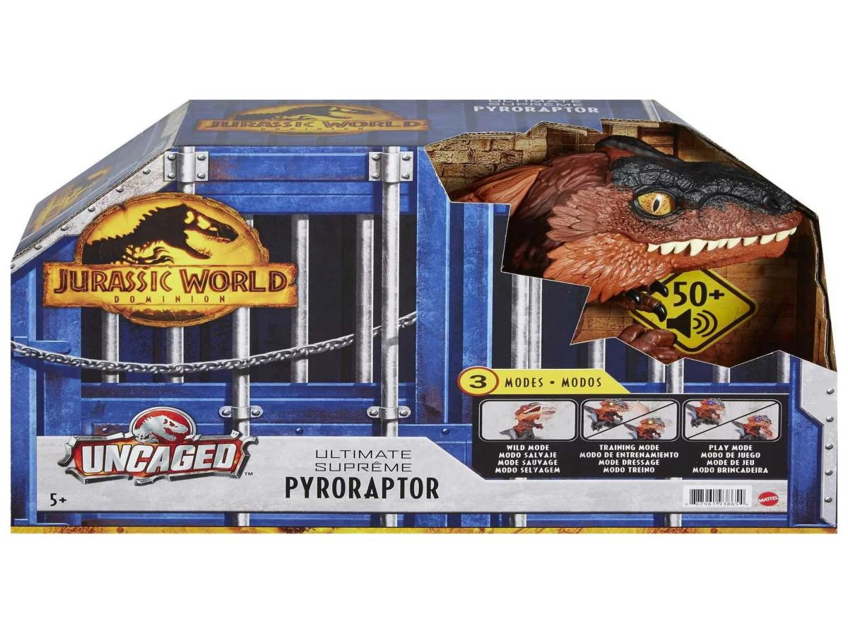 LOTE 068: FIGURA POWER RANGERS + FIGURA JURASSIC WORLD