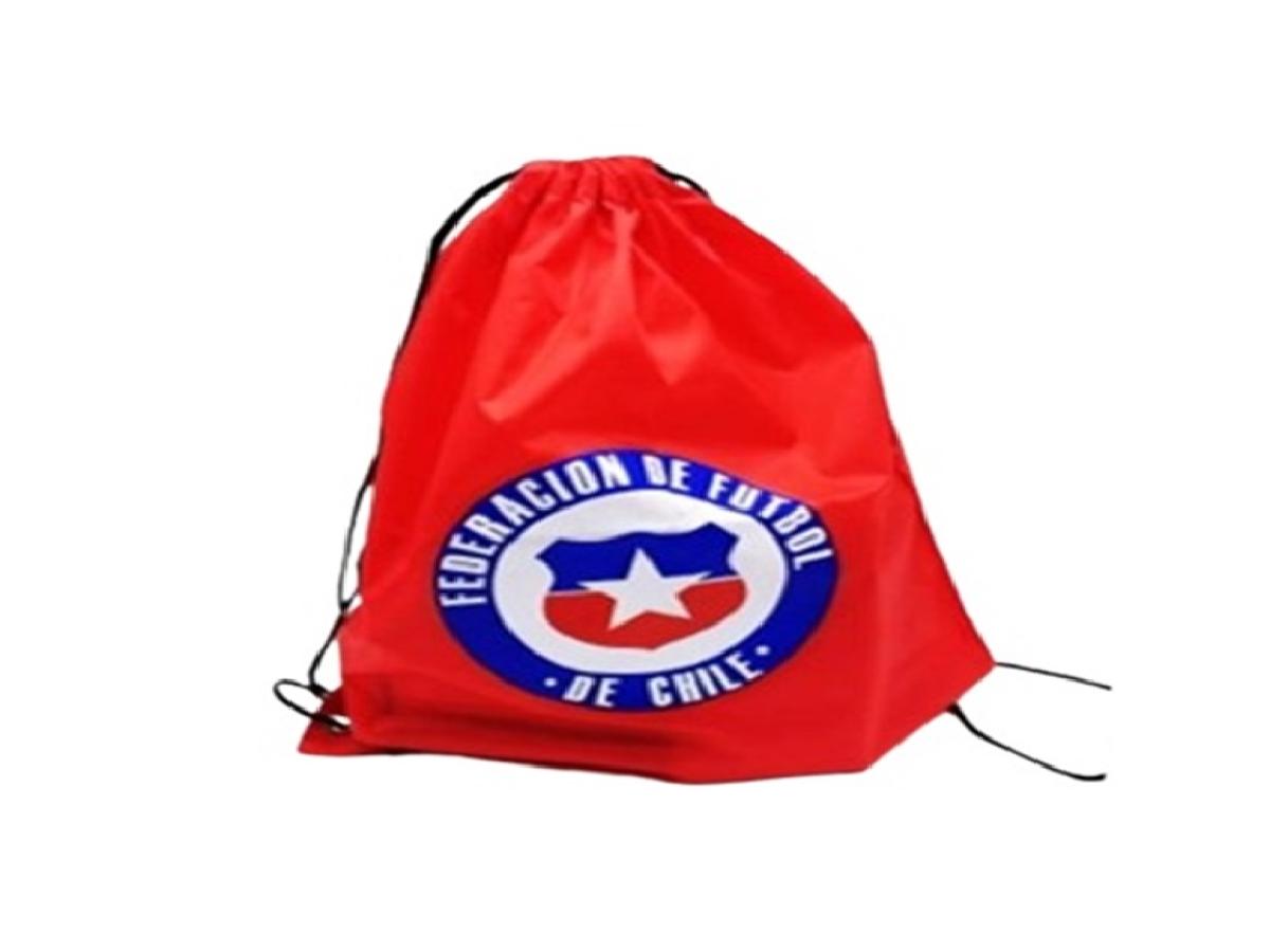 LOTE 133: BOLSO MORRAL SELECCIÓN DE CHILE