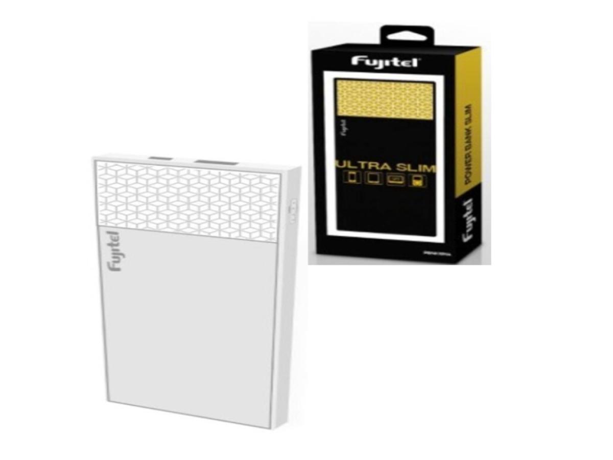 LOTE 152: POWERBANK FUJITEL 5000MAH COLOR BLANCO
