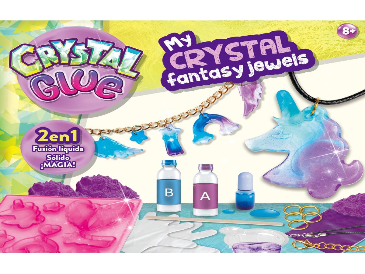 LOTE 174: SET PARA CREAR JOYAS DE CRISTAL CON FIGURAS Y MOLDES