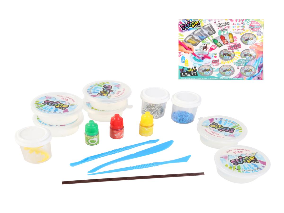 LOTE 187: SET DE SLIME DIFERENTES COLORES Y ACCESORIOS