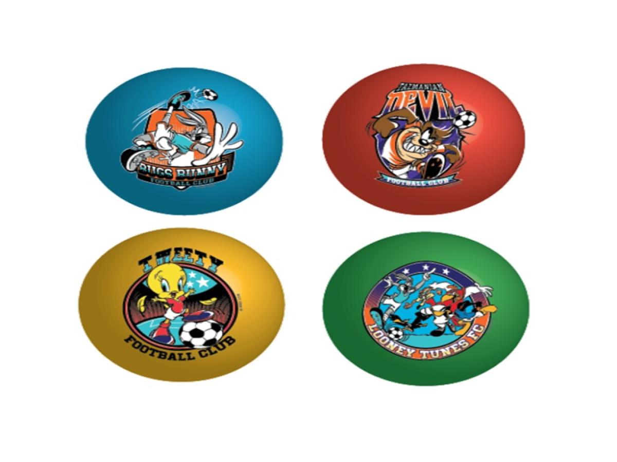LOTE 261: LOONEY TUNES PELOTA DE PVC SURTIDO