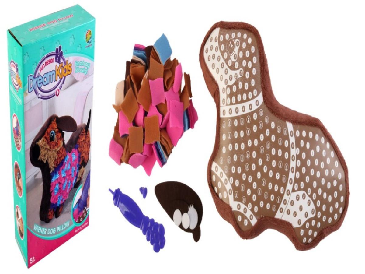 LOTE 305: ALMOHADA FORMA PERRO