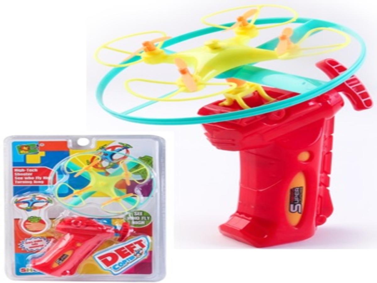 LOTE 338: LANZADOR FRISBEE TIPO DRONE