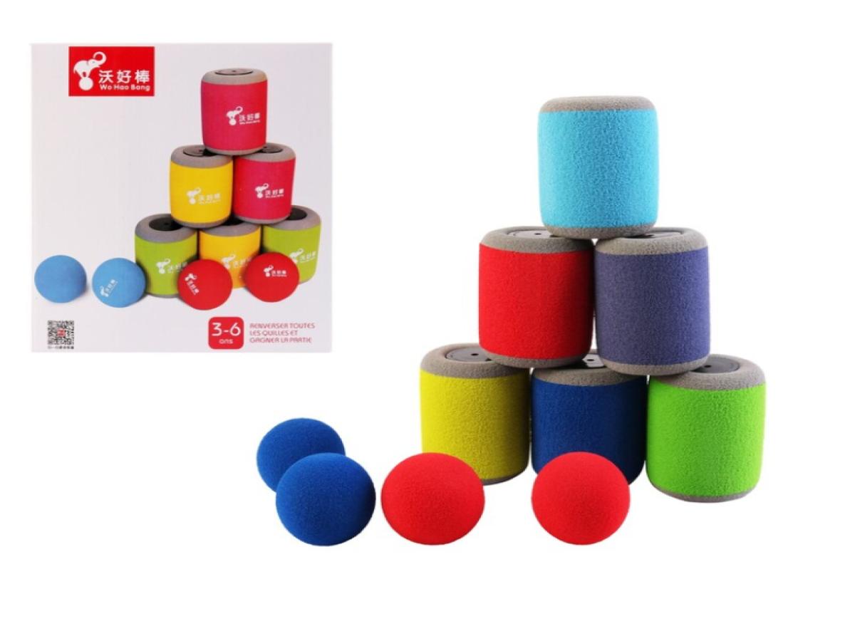 LOTE 342: JUEGO DERRIBA LAS LATAS (SUAVE)