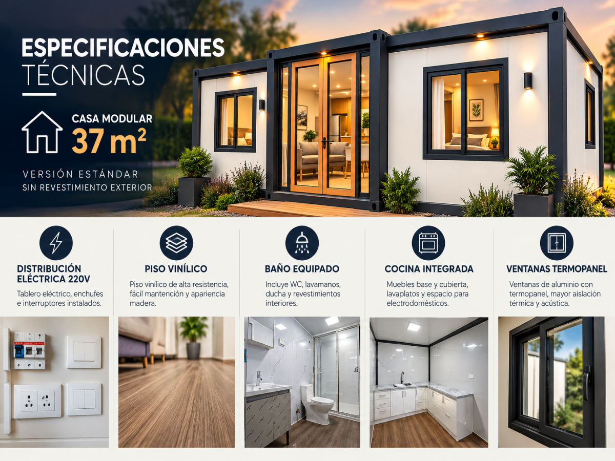 CASA STANDAR MODULAR 37MT2