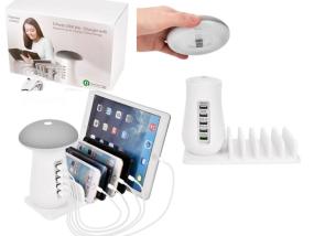 LOTE 142: ESTACION DE CARGA USB MULTI DISPOSITIVOS