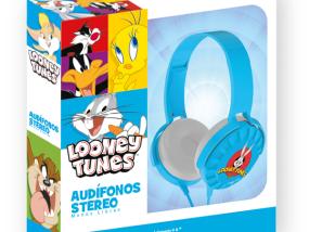 LOTE 147: LOONEY TUNES AUDIFONOS CON CABLE Y MICROFONO