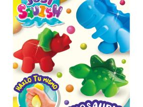 LOTE 166: SET PARA CREAR FIGURAS BLANDITAS DE DINOSAURIO