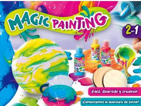 LOTE 178: CREA DISENOS CON PINTURAS MAGICAS DISENO BOLA