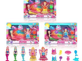 LOTE 205: SET DE SIRENA Y ACCESORIOS