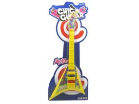 LOTE 210: GUITARRA MODERNA COLORES
