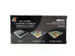 LOTE 281: JUEGO DE MESA 3 EN 1