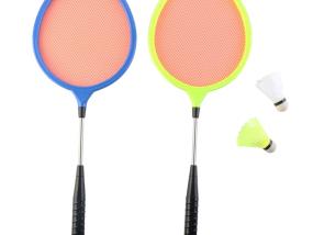 LOTE 286: SET DE RAQUETAS DE BADMINTON