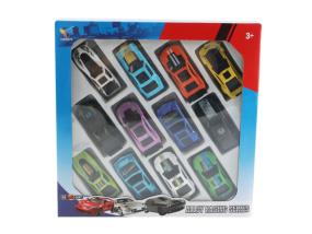 LOTE 300: SET DE 12 AUTOS CON DISENO Y COLORES