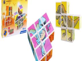 LOTE 301: BLOQUES / PUZZLE DE CONSTRUCCION MAGNETICOS 8 PCS