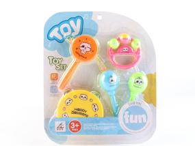 LOTE 306: SET DE 5 SONAJEROS MUSICALES